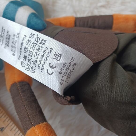 Disney Parks Star Wars Ahsoka Tano 16” Plush Doll Jedi - Picture 4 of 5